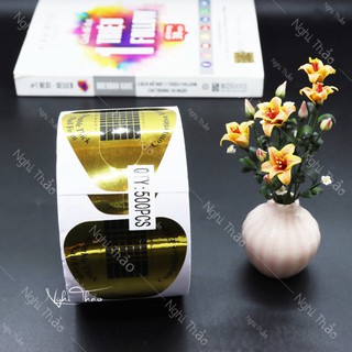 Giấy form móng đắp gel , đắp bột Q037