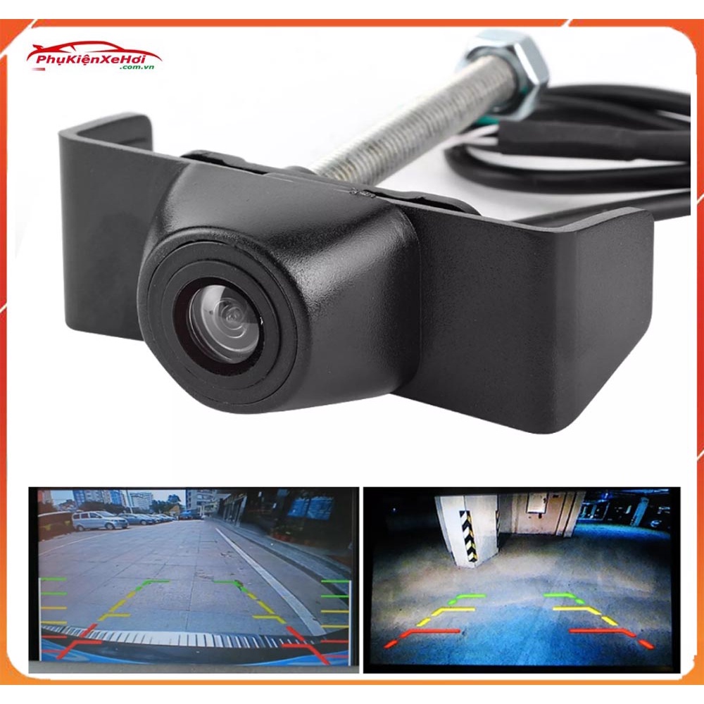 Camera quan sát phía trước ô tô, cam lắp trước xe ô tô, cam lắp đầu xe ô tô. Có sẵn bắt vít tiện dụng