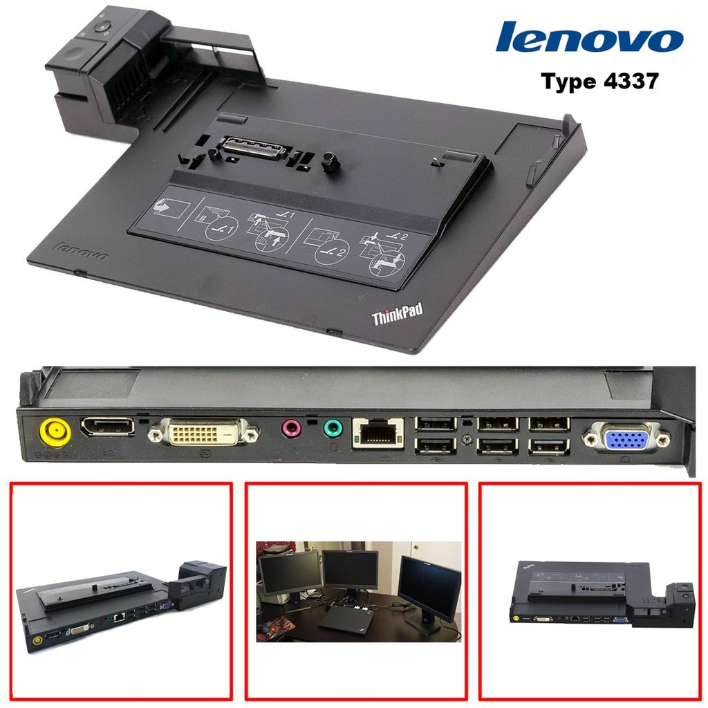 Dock Lenovo Series 3 4337, bộ mở rộng cổng kêt nối laptop Lenovo
