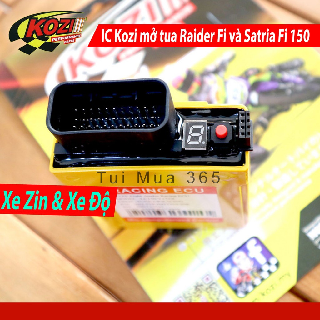 [ECU] IC mở tua Raider Fi và Satria Fi 150 - Kozi