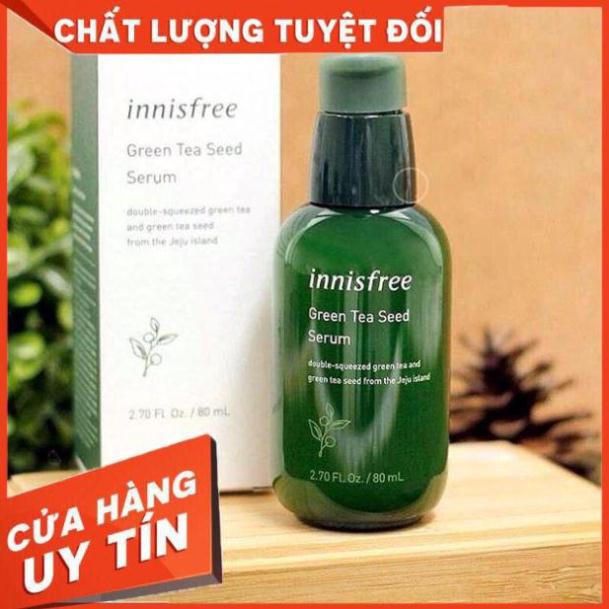 [ FREESHIP ] [ CHÍNH HÃNG ] - Serum innisfree Tinh chất dưỡng ẩm Green Tea Seed Trà Xanh Hàn Quốc 80ml