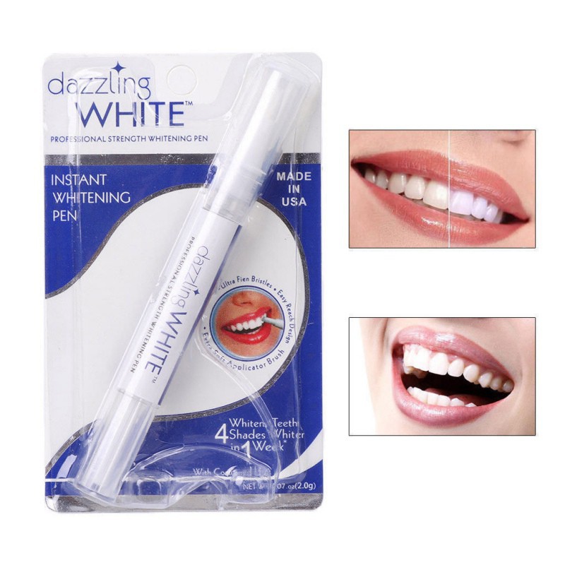 Bột làm trắng răng than tre tự nhiên kèm bút làm trắng răng