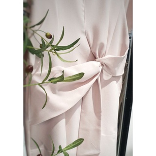 Bigsize công sở - Đầm Xoắn Eo Đen - Bigsize (2 Màu )