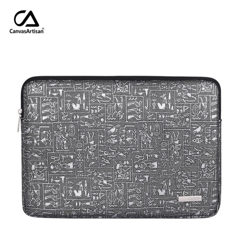 CanvasArtisan Túi đựng laptop bằng vải chống thấm nước phong cách cổ điển cho Surface Air Pro Acer Dell 11 12 13 14 15 inch