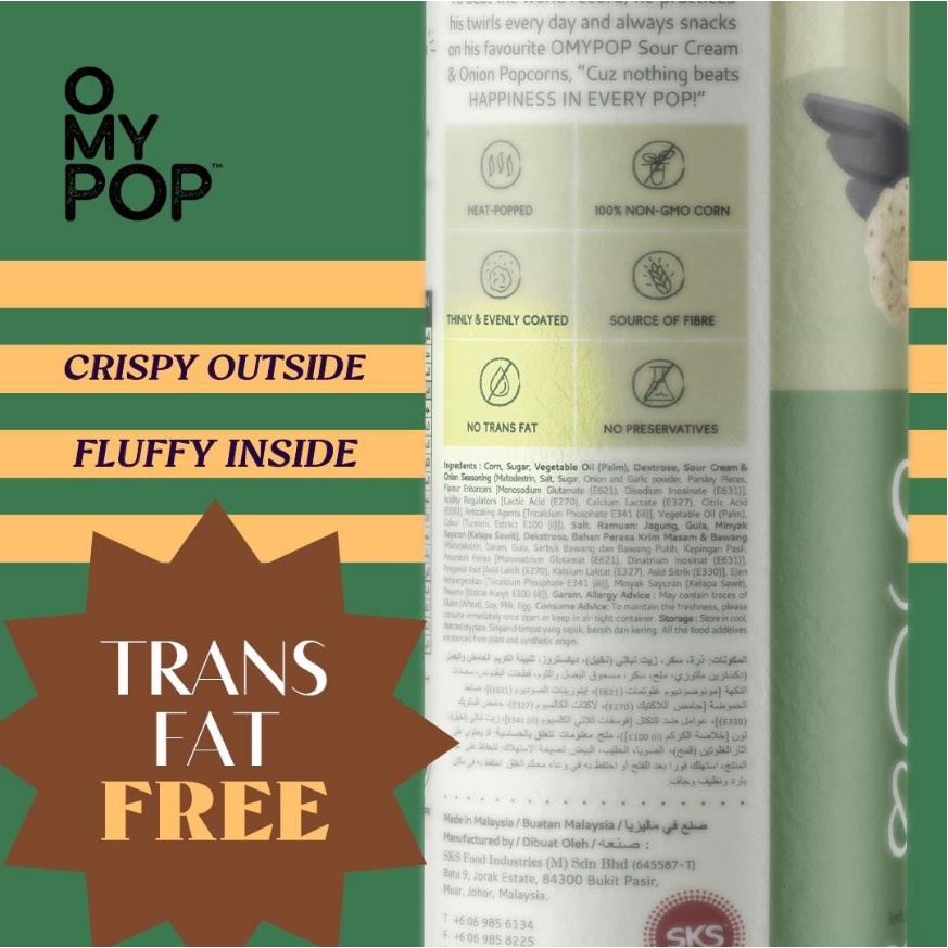 Bắp Rang O My Pop 70g