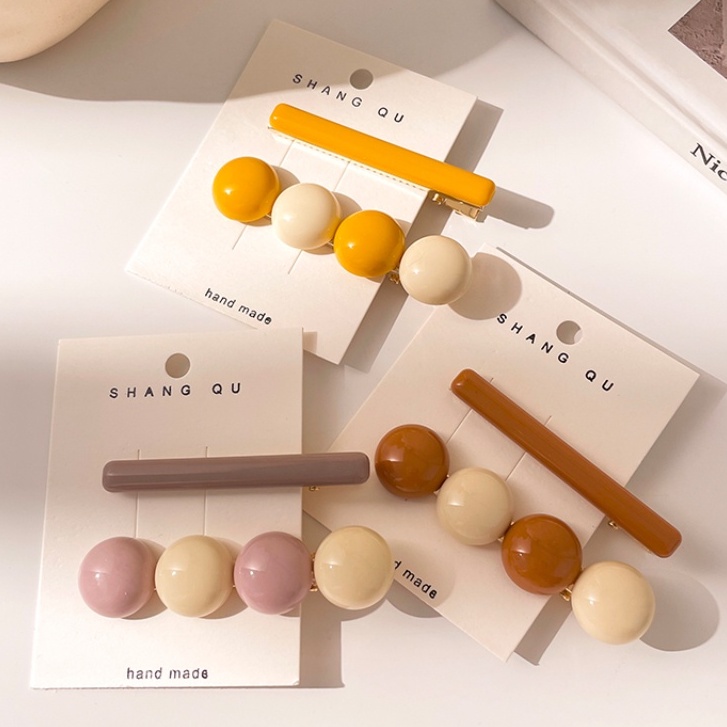 Kẹp Tóc Nữ Màu Trơn Thời Trang Hè 2022