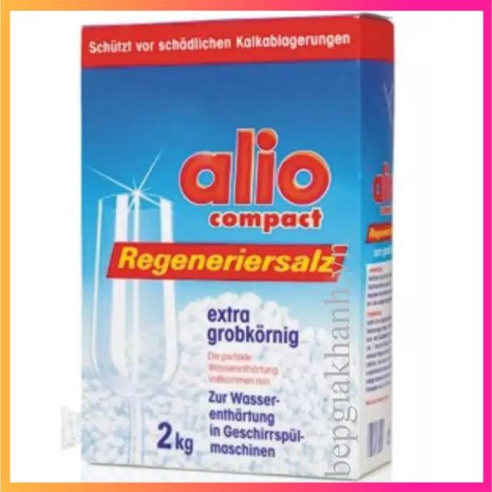 Muối rửa bát làm mềm nước Alio 2kg - Muối Somat Ludwik