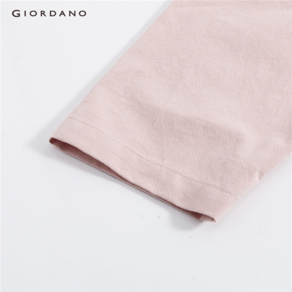 Áo khoác GIORDANO 96370033 dành cho nữ thiết kế in chữ và cổ áo phân nửa