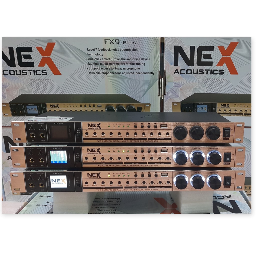 [ GIÁ HỦY DIỆT ] Vang cơ Nex FX9 Plus - Mới 2020, dàn karaoke gia đình cao cấp, cực hay, dễ chỉnh và hiện đại nhât, Vang