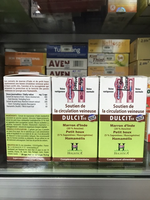 ✅DULCIT hỗ trợ suy giãn tĩnh mạch. Trĩ nội trĩ ngoại