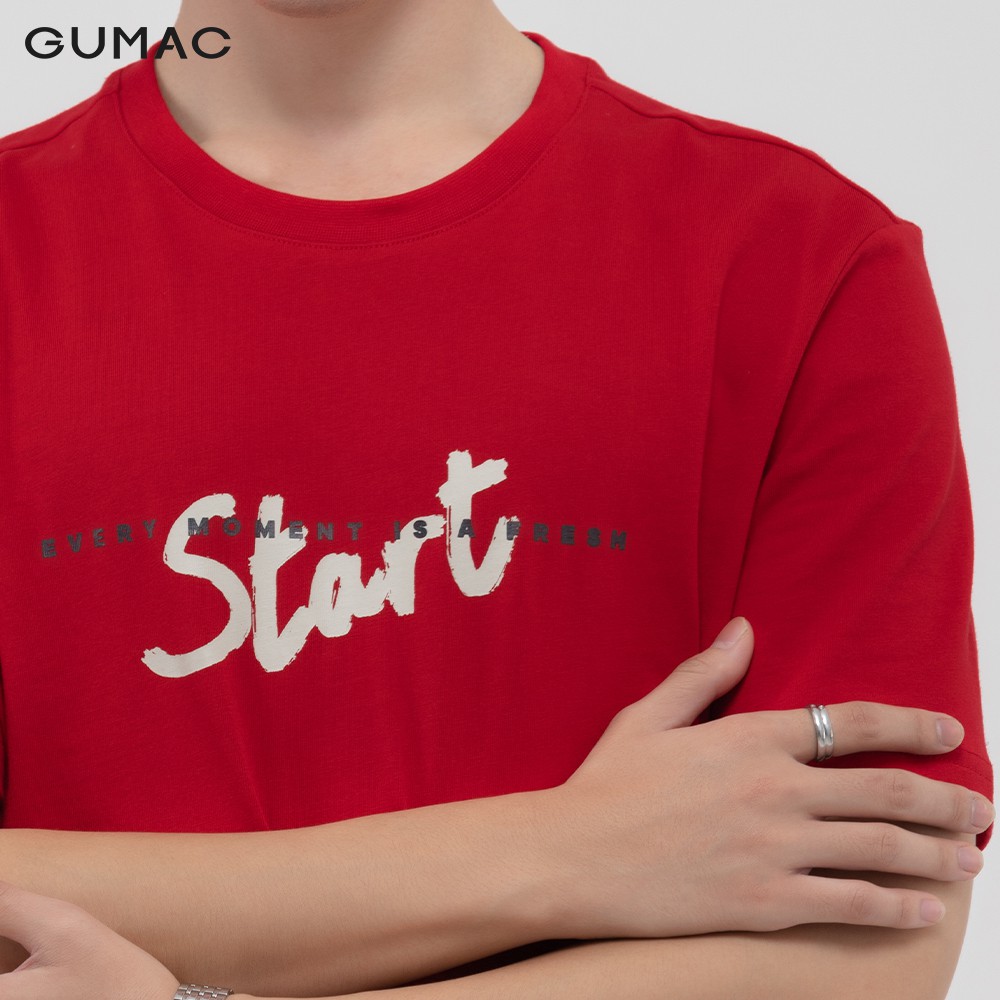 Áo thun nam in chữ GUMAC đủ màu, đủ size, phong cách năng động ATNB1183 | BigBuy360 - bigbuy360.vn