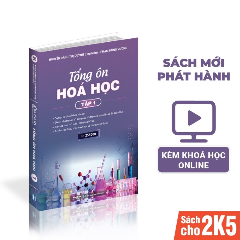 Sách ID - Tổng ôn hoá học lớp 12 - Hoá hữu cơ tập 1