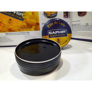 Xi đánh giày màu đen Saphir Pháp BDC dạng sáp 50ml
