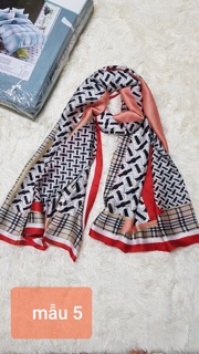 Khăn lụa silk nhiều màu [kèm ảnh thật]