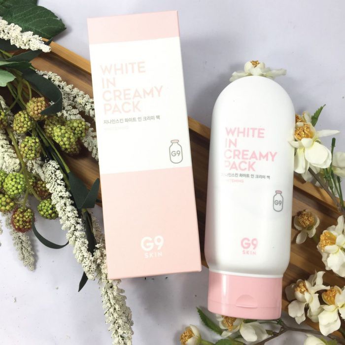 [Best Seller] Mặt Nạ Ủ Dưỡng Trắng G9Skin White In Creamy Pack 200ml