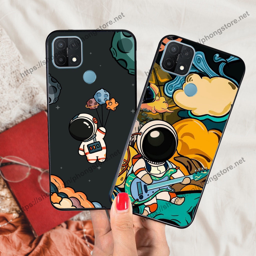 Ốp lưng Oppo A15 / A15s vũ trụ phi hành gia cực hot siêu cute-rẻ-bền