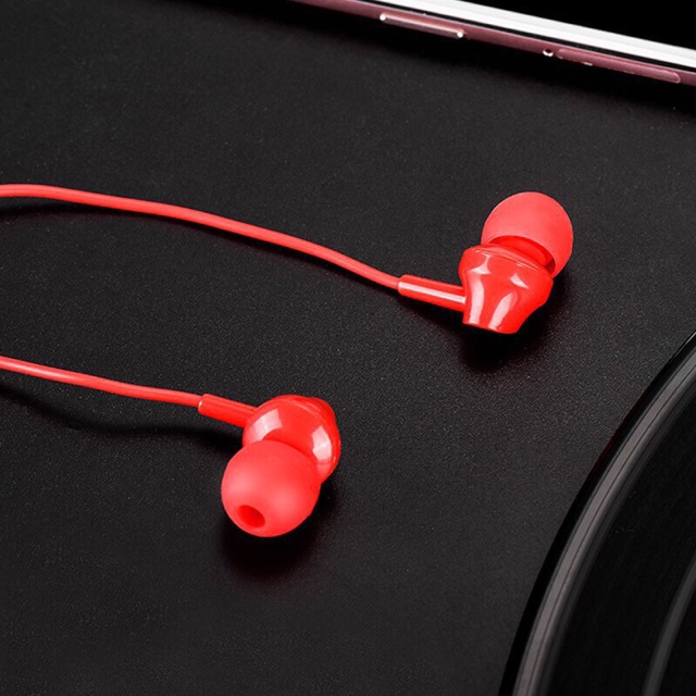 Tai nghe dây Hoco M14 chân cắm 3.5 có mic chất liệu dây dẻo