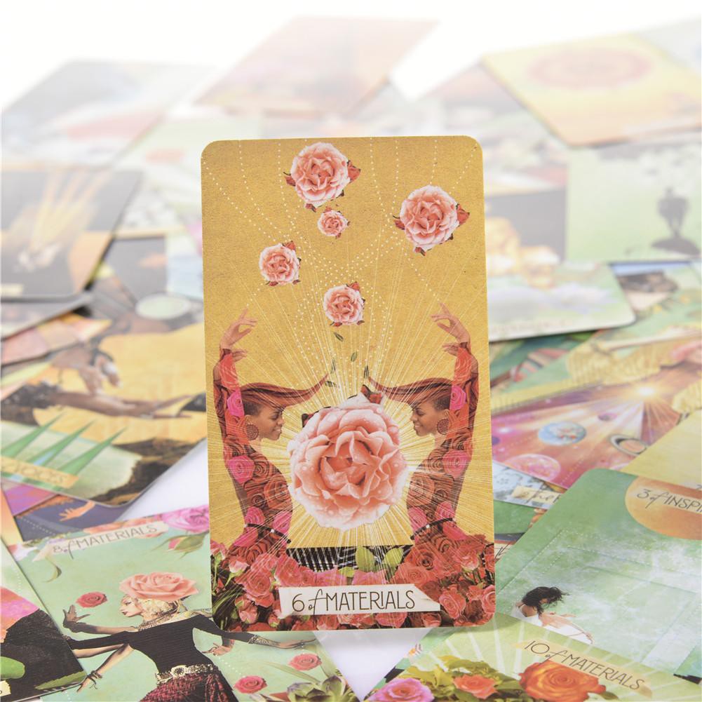 78PCS Tarot Cards Fun Full English Version Tarots for Muse