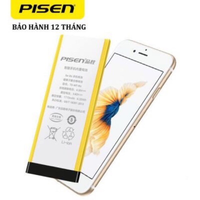 Pin pisen iphone 8 plus chính hãng