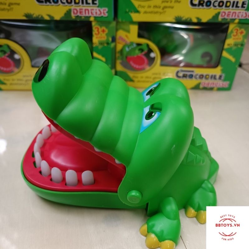 Đồ chơi khám răng cá sấu siêu vui nhộn (BBTOYS: 27)