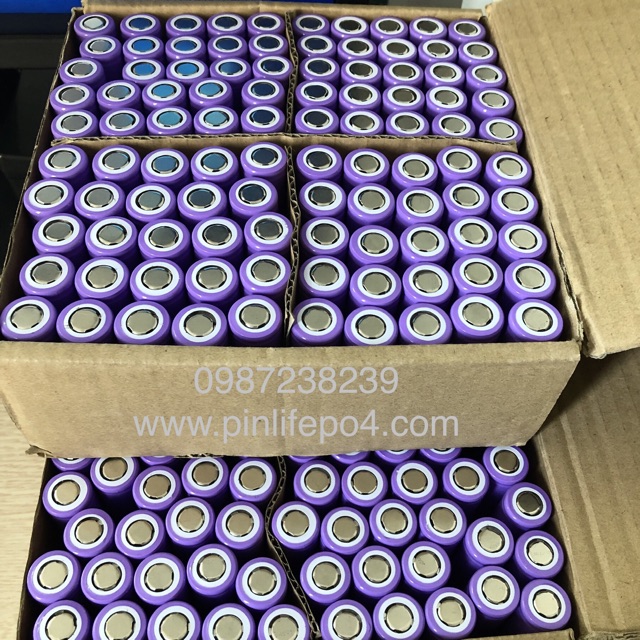 Pin sắt LifePO4 18650 1500mAh 3.2V mới 100% (brand new)