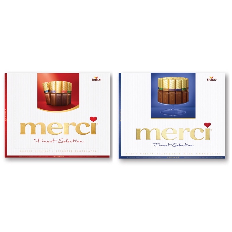 KẸO SOCOLA MERCI FINEST SELECTION 250G/ MERCI STORCK