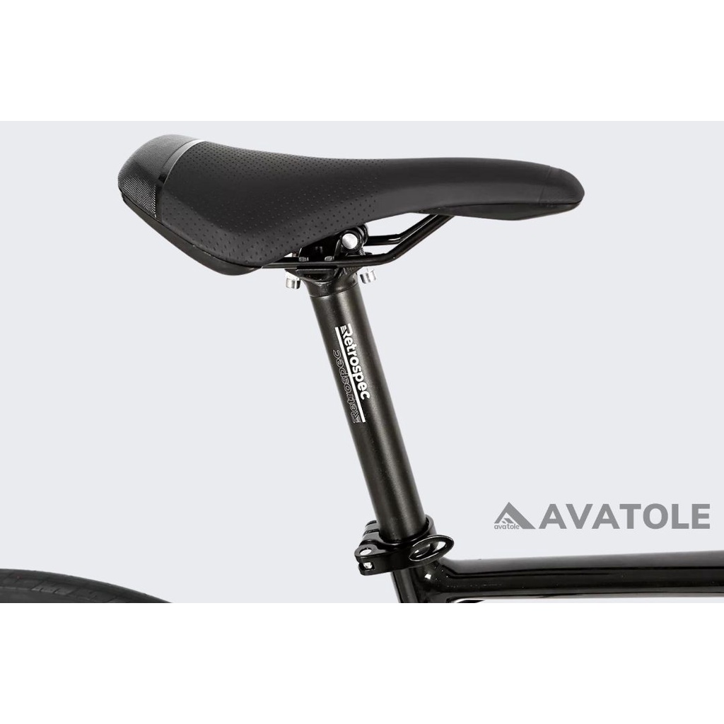 Xe đạp đua Twitter Smile, Khung sườn hợp kim nhôm AL7005, phanh chữ C Retrospec, Chuyển số Shimano Claris R2000, màu đỏ