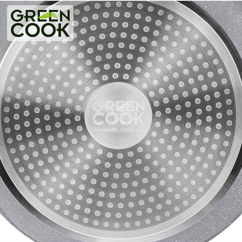 CHẢO VÂN ĐÁ 24CM GREENCOOK