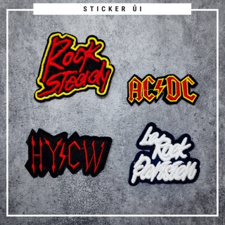 Sticker ủi quần áo cao cấp CÓ SẴN KEO ỦI,sticker dán quần áo dùng làm miếng dán vá Quần Áo,vá áo phao,trang trí quần áo