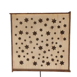 Đèn Gỗ DIY 050 decor trang trí