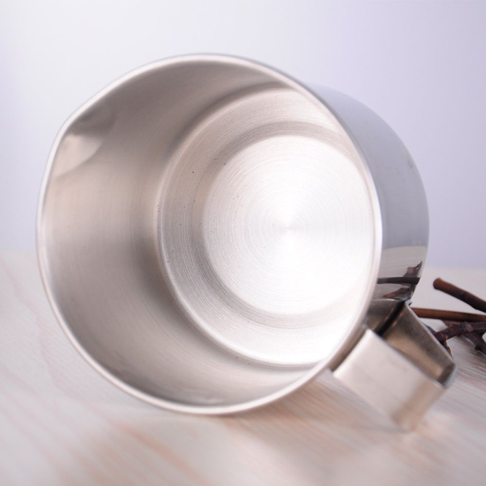 YIYU 1 nồi lọc dầu bằng thép không gỉ 1.3L/1.8L có tay cầm và nắp đậy tiện dụng