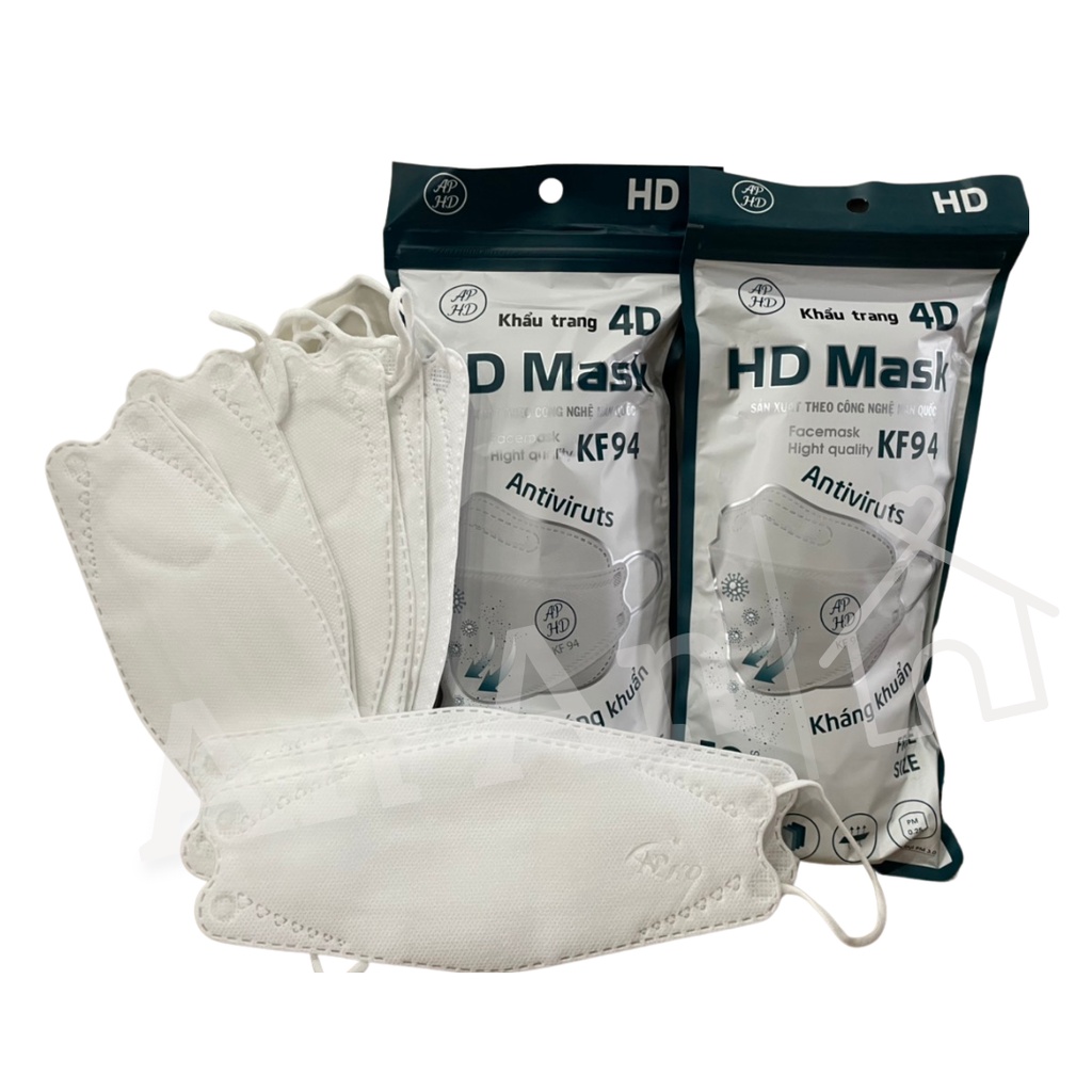 Khẩu Trang KF94 An Phong, Khẩu Trang 4D HD Mask Chống Bụi Mịn