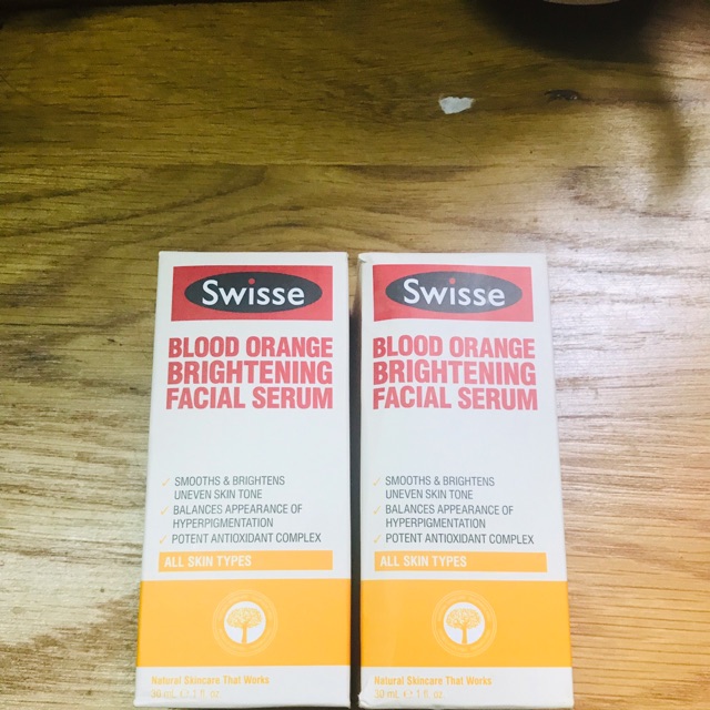 SWISSE - Serum dưỡi trắng Blood orange