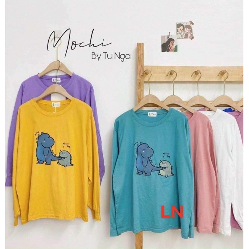 Áo khủng Long bám đuôi hug bo tay da cá LN11