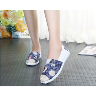 GIÀY LƯỜI SLIP ON VINTAGE ĐƠN GIẢN(ĐẬM)