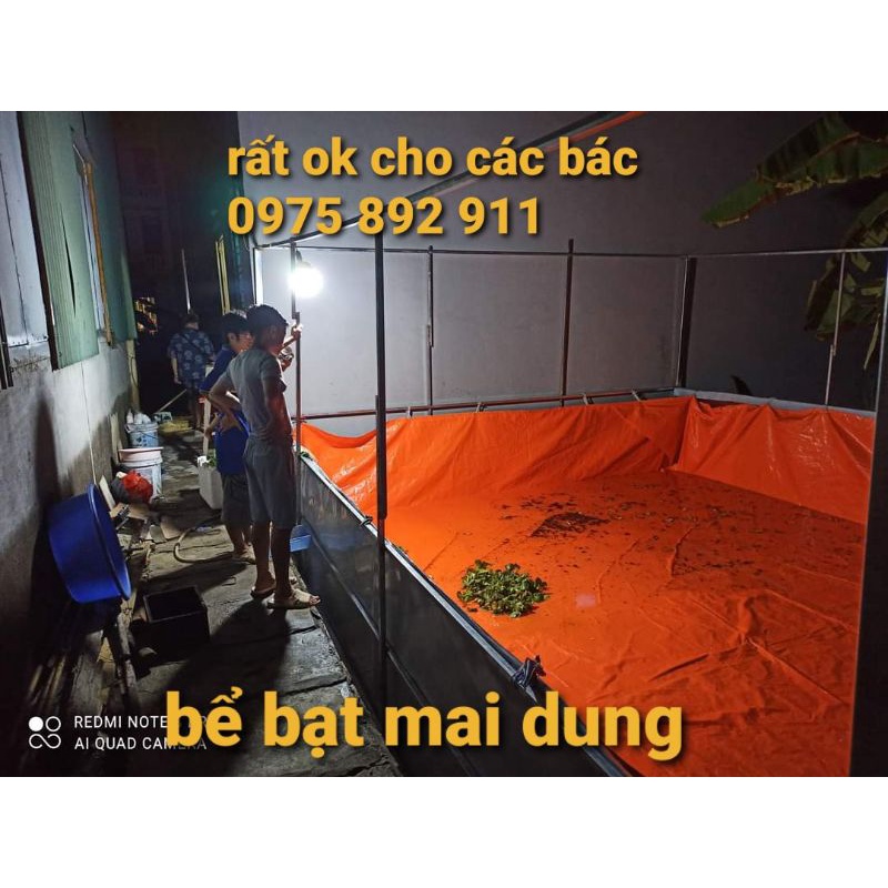 Bể bạt nuôi ốc ếch cá  3x2x1  - Giá xưởng MaiDung