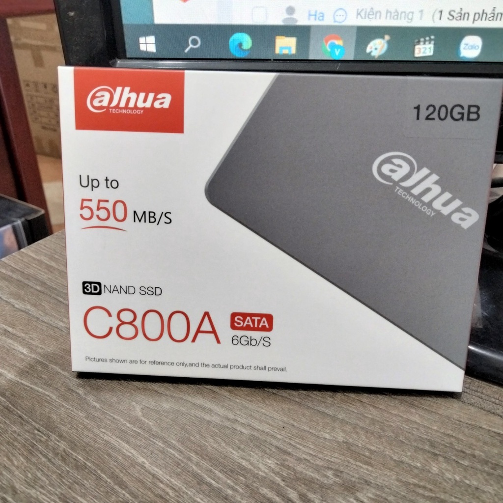 SSD Dahua C800A 120GB 2.5-Inch SATA III DHI-SSD-C800AS120G - hàng chính hãng