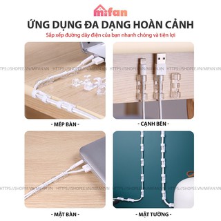 Combo 20 miếng dán cố định dây điện.