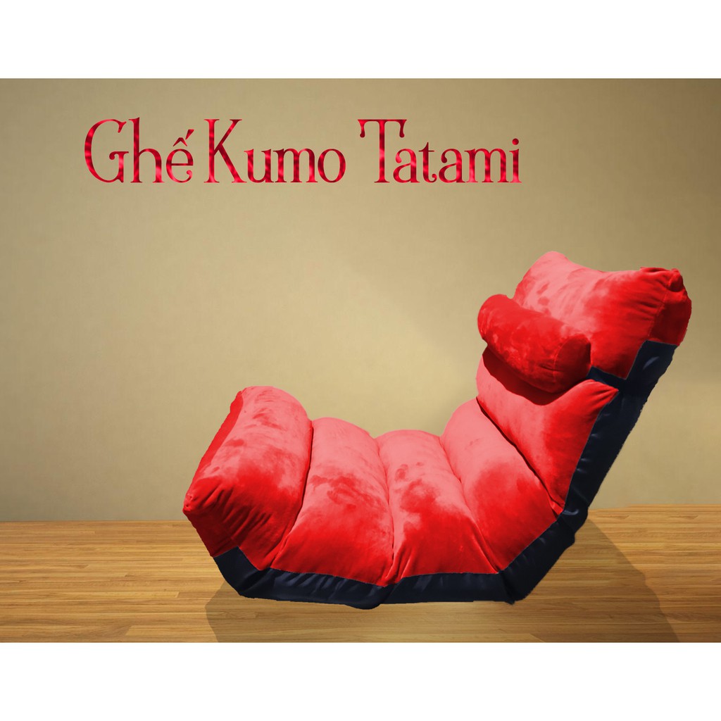 GHẾ BỆT NGỒI TỰA LƯNG TATAMI KUMO