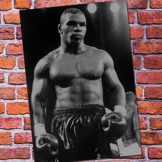 Poster Hình Mike Tyson Phong Cách Retro
