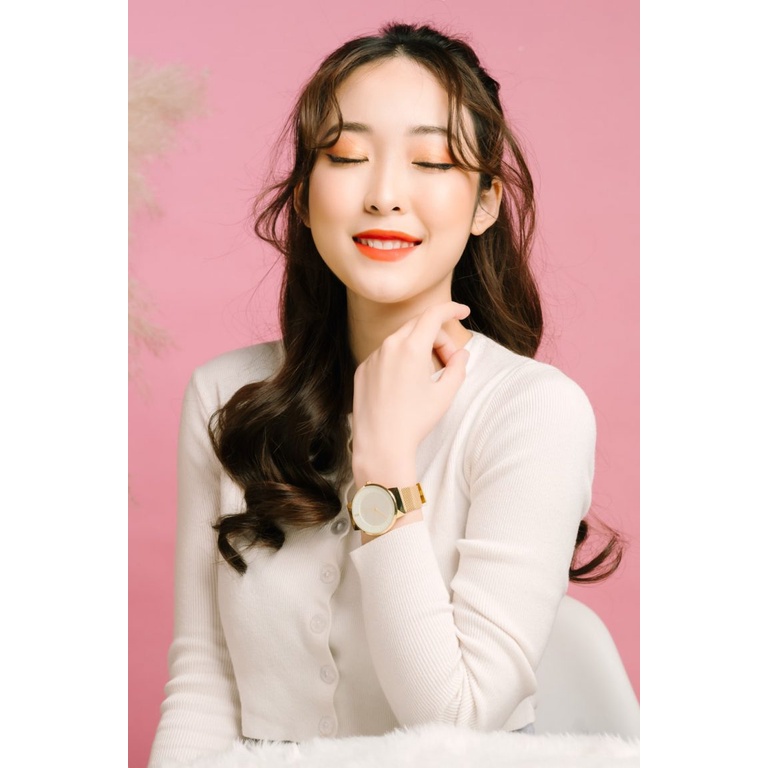 Đồng Hồ Nam JA-1104MB Julius Hàn Quốc Dây Thép