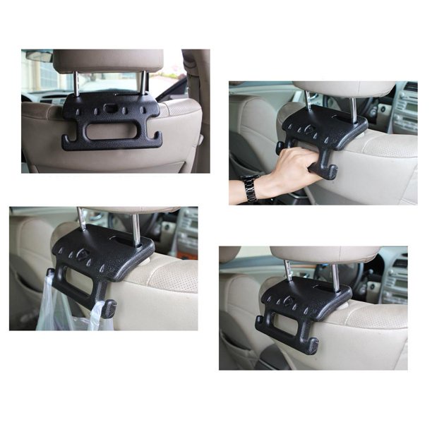 Thanh Vịn Bám An Toàn Cho Trẻ Em, Người Già Lắp Sau Ghế Ô Tô Kiêm Móc Treo Đồ