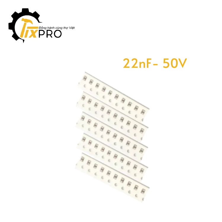 Tụ điện dán 0805 22nF-50V (10c