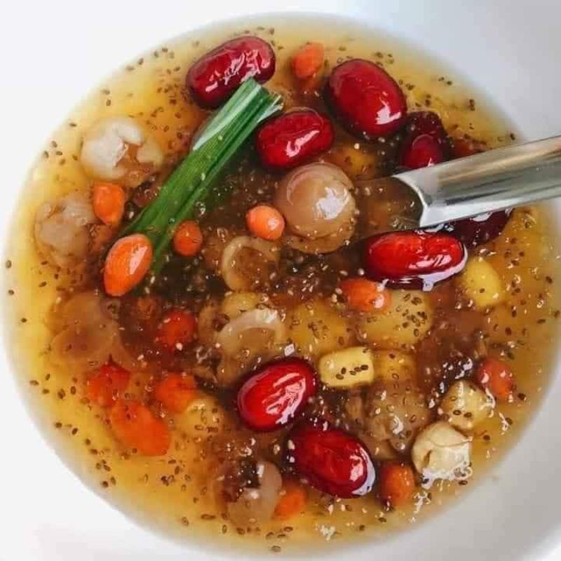 Chè Dưỡng Nhan Tuyết Yến, Set Nấu Chè Dưỡng Nhan 400gr 13 vị