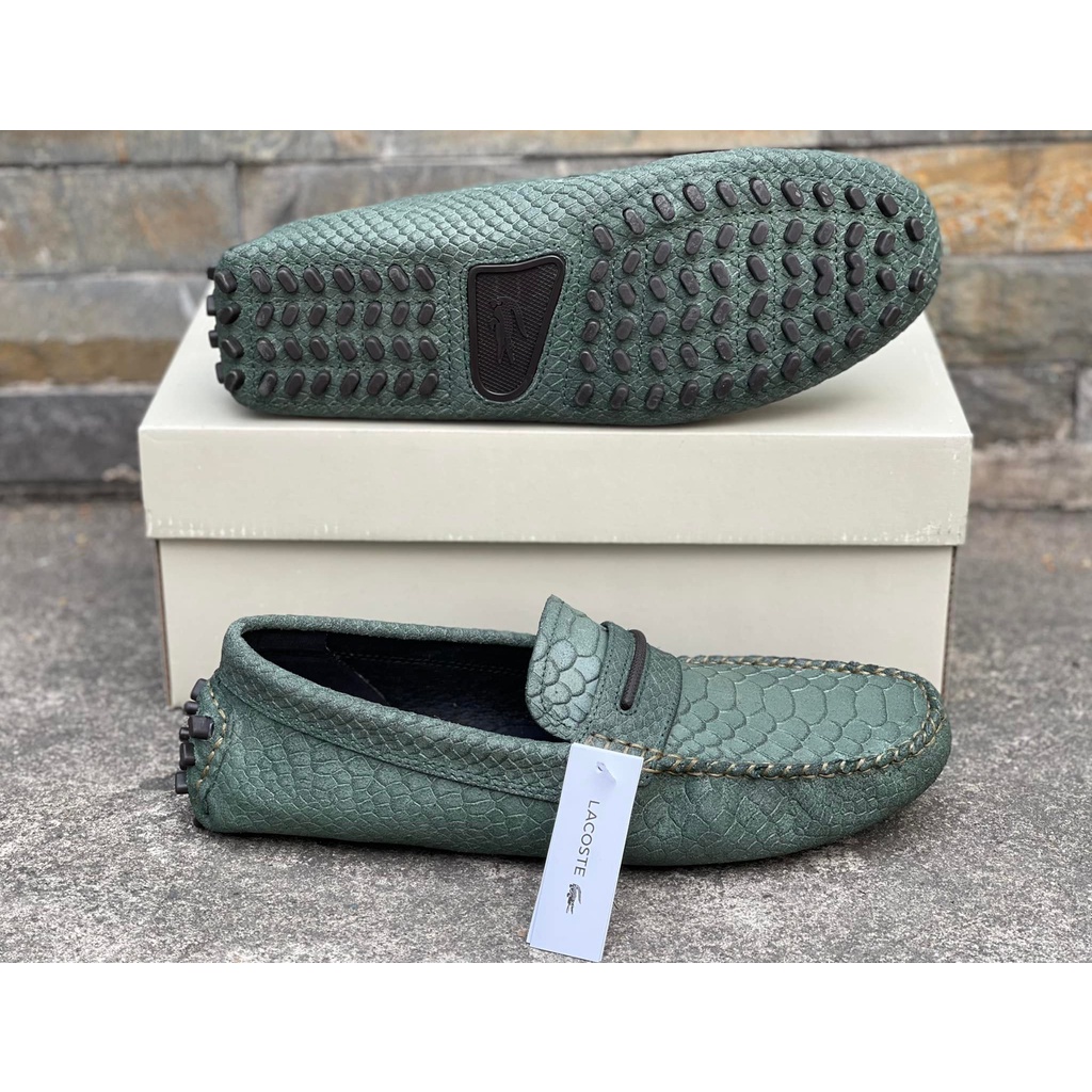 Giày Mọi Lacoste - Da thật