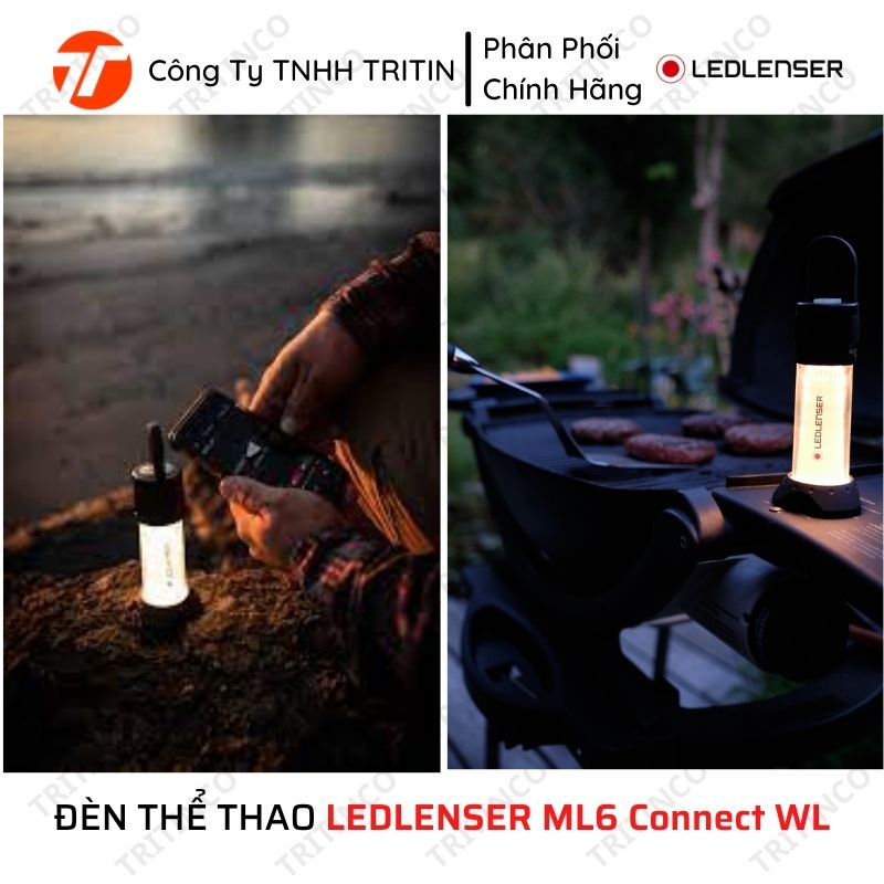 Đèn Pin ML6 Connect WL LEDLENSER Dùng Trong Cấm Trại / Dã Ngoại - 750 LUMENS - Tối Đa 180H - Bảo Hành 7 Năm | TRITINCO