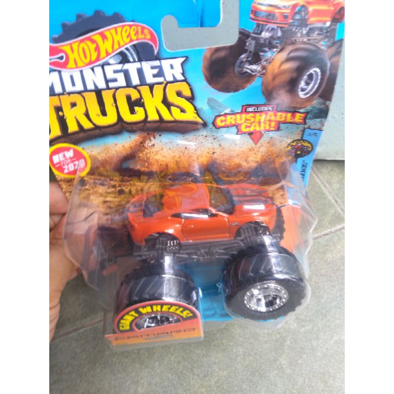 xe Hotwheels Monster Jam Camaro Cam , hàng siêu hiếm