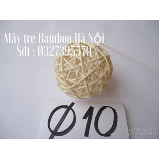 Đèn Bóng Mây Tre Đan