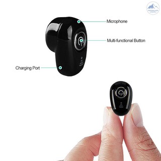 Tai nghe nhét tai tàng hình S650 bluetooth 4.1 trọng lượng 4g dành cho điện thoại thông minh