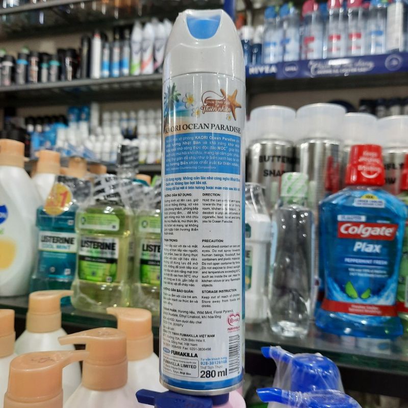 Xịt phòng thơm Kaori hương biển 280ml